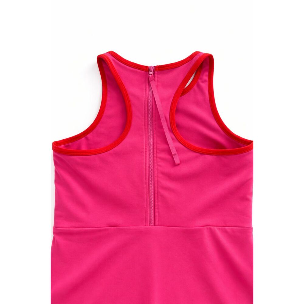 Sage Collective Pink Colorblock Athletic Dress w/ Shorts size M $59 sage - Picture 5 of 8